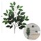 Lifelike 24" Ficus Spray x3 - Artificial Foliage for Home Decor, Office, and Floral Arrangements